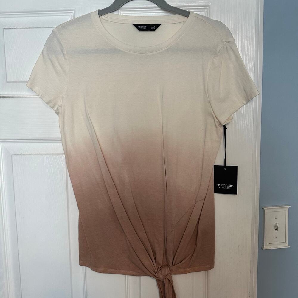 Simply Vera Wang Front Tie Top